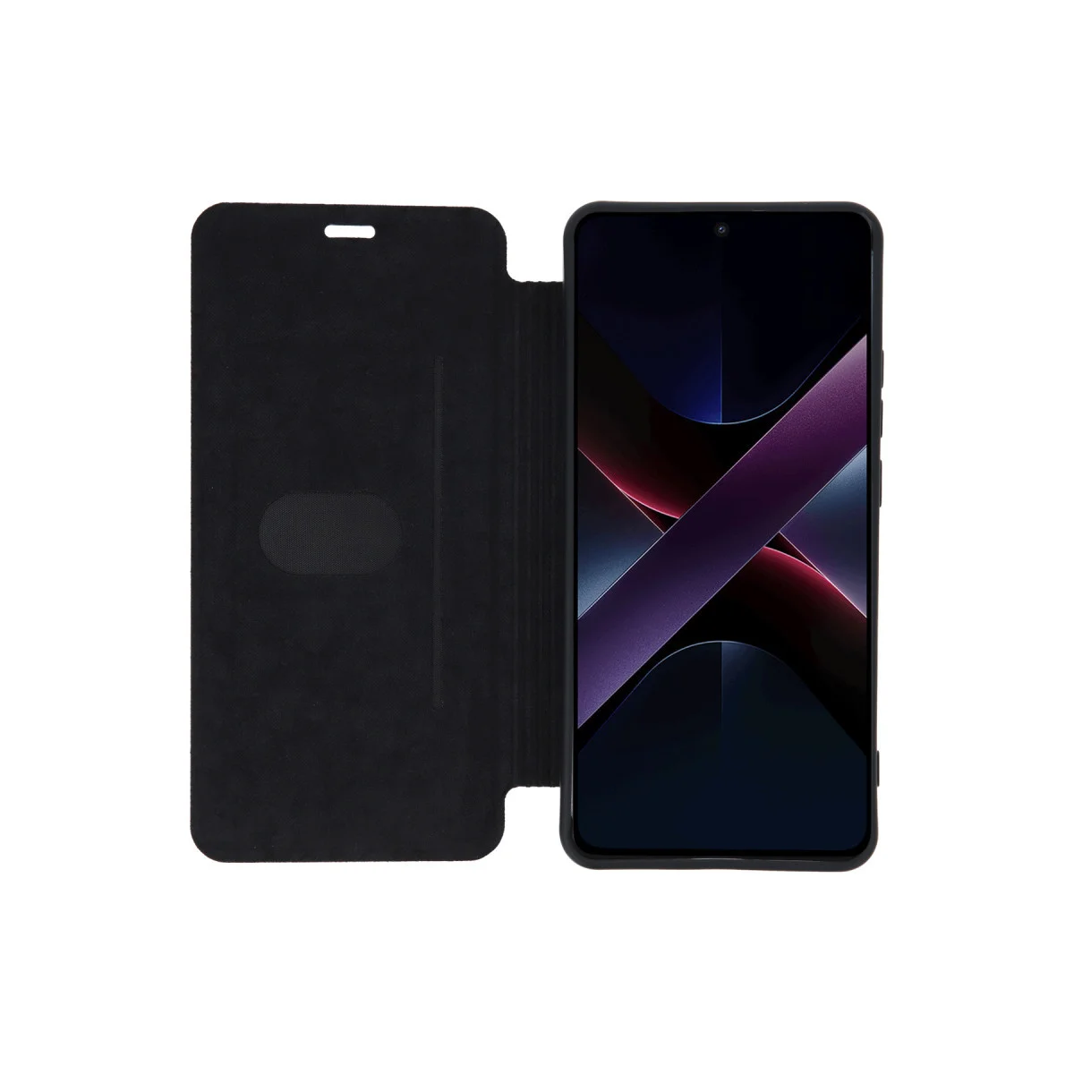 X7 Pro Kılıf Flip Cover - Lacivert Telefon Kılıfı ve Cüzdan