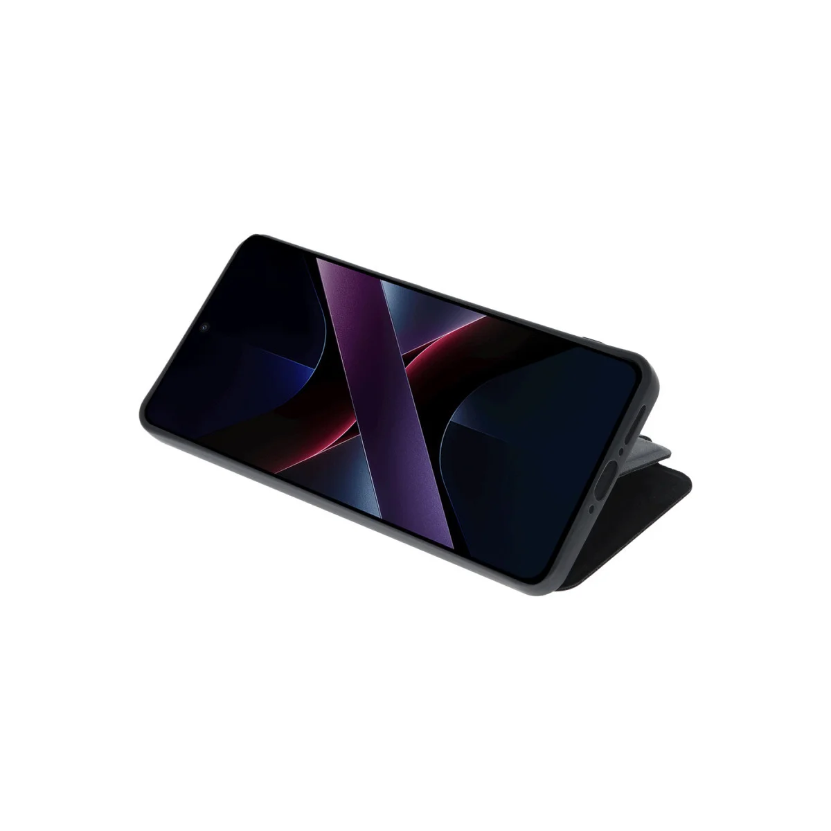 X7 Pro Kılıf Flip Cover - Lacivert Telefon Kılıfı ve Cüzdan