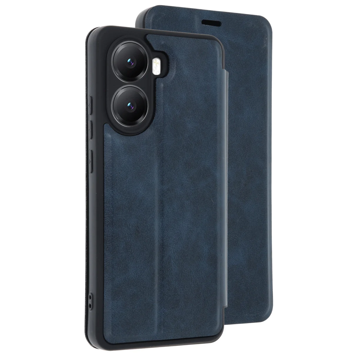 X7 Pro Kılıf Flip Cover - Lacivert Telefon Kılıfı ve Cüzdan