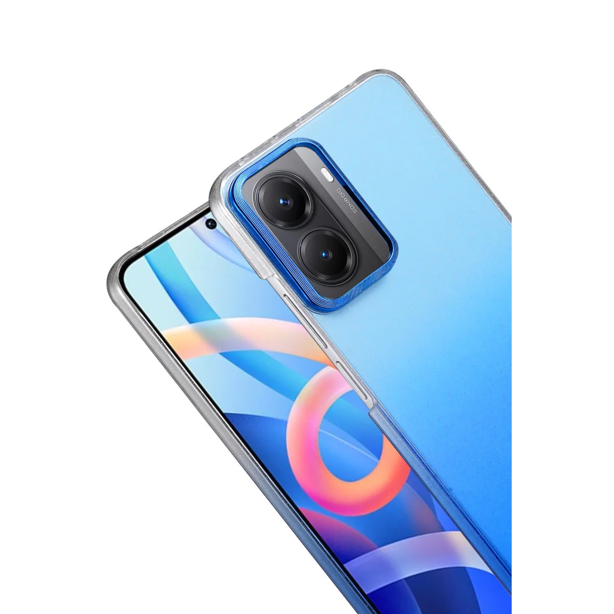 X7 Pro Mavi Parlak Kapak - Sıfır Çizme Kamera Koruması ve Ultra İnce Tasarım