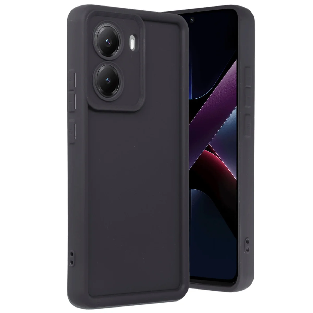 X7 Pro Viera Silikon Kılıf Siyah - Tam Koruma ve Şık Görünüm