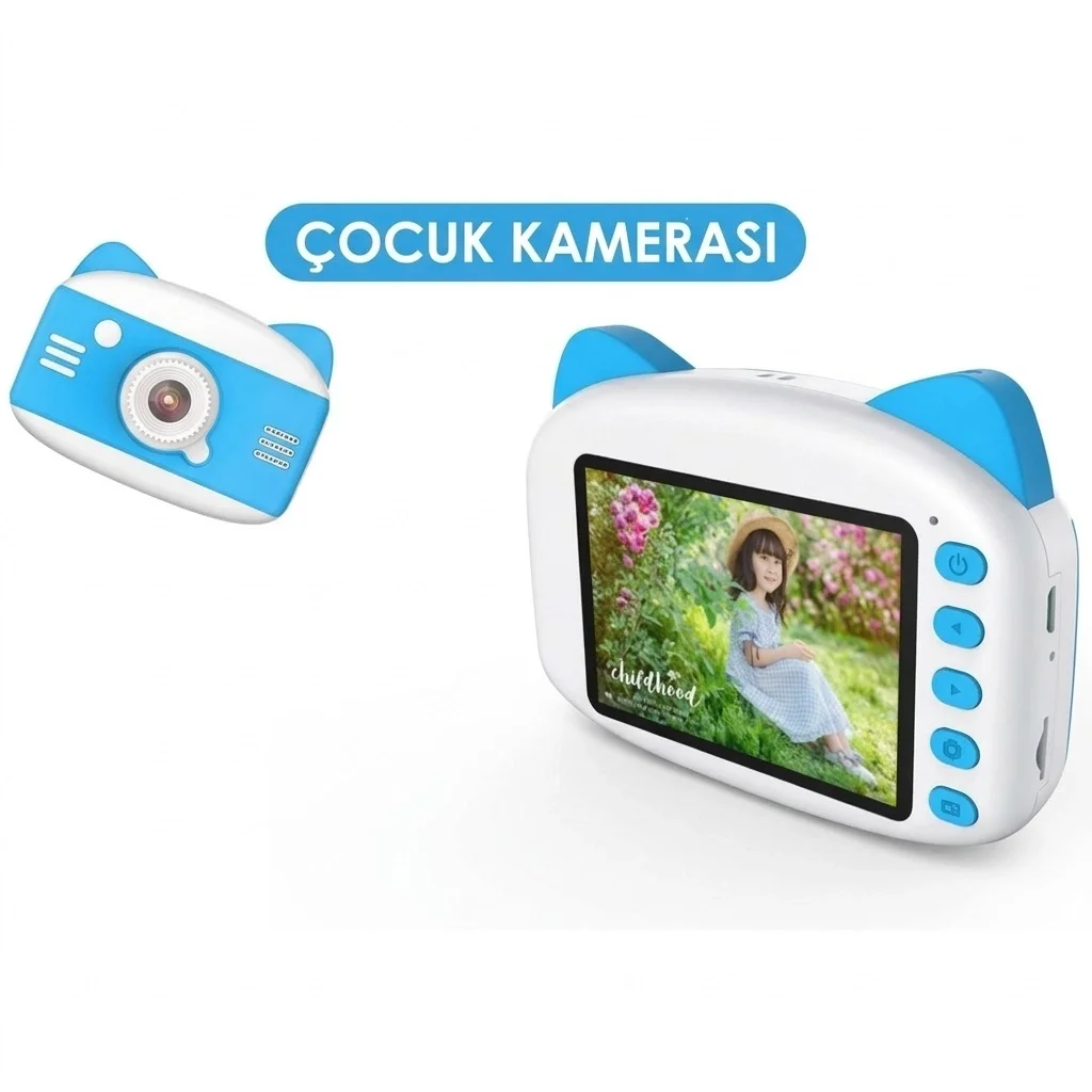 X900 Dijital Çocuk Fotoğraf Makinesi Selfie Kamera 3.5 İnç Dijital Çocuk Kamerası 1080p (mavi) X900 Dijital Çocuk Fotoğraf Makinesi Selfie Kamera 3.5 İnç Dijital Çocuk Kamerası 1080p (mavi)