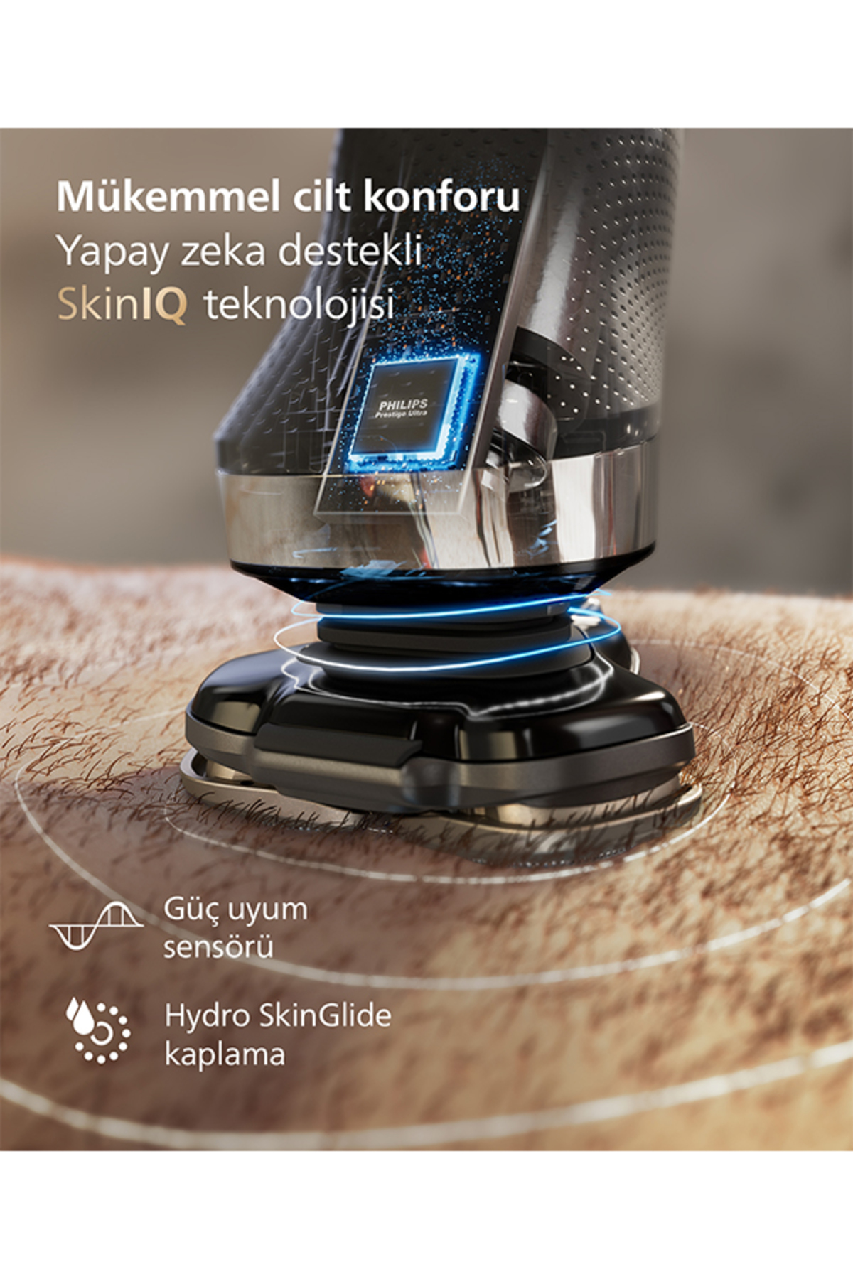 Philips X9002/30 Skiniq İ9000 İslak Ve Kuru Elektrikli Tiraş Makinesi