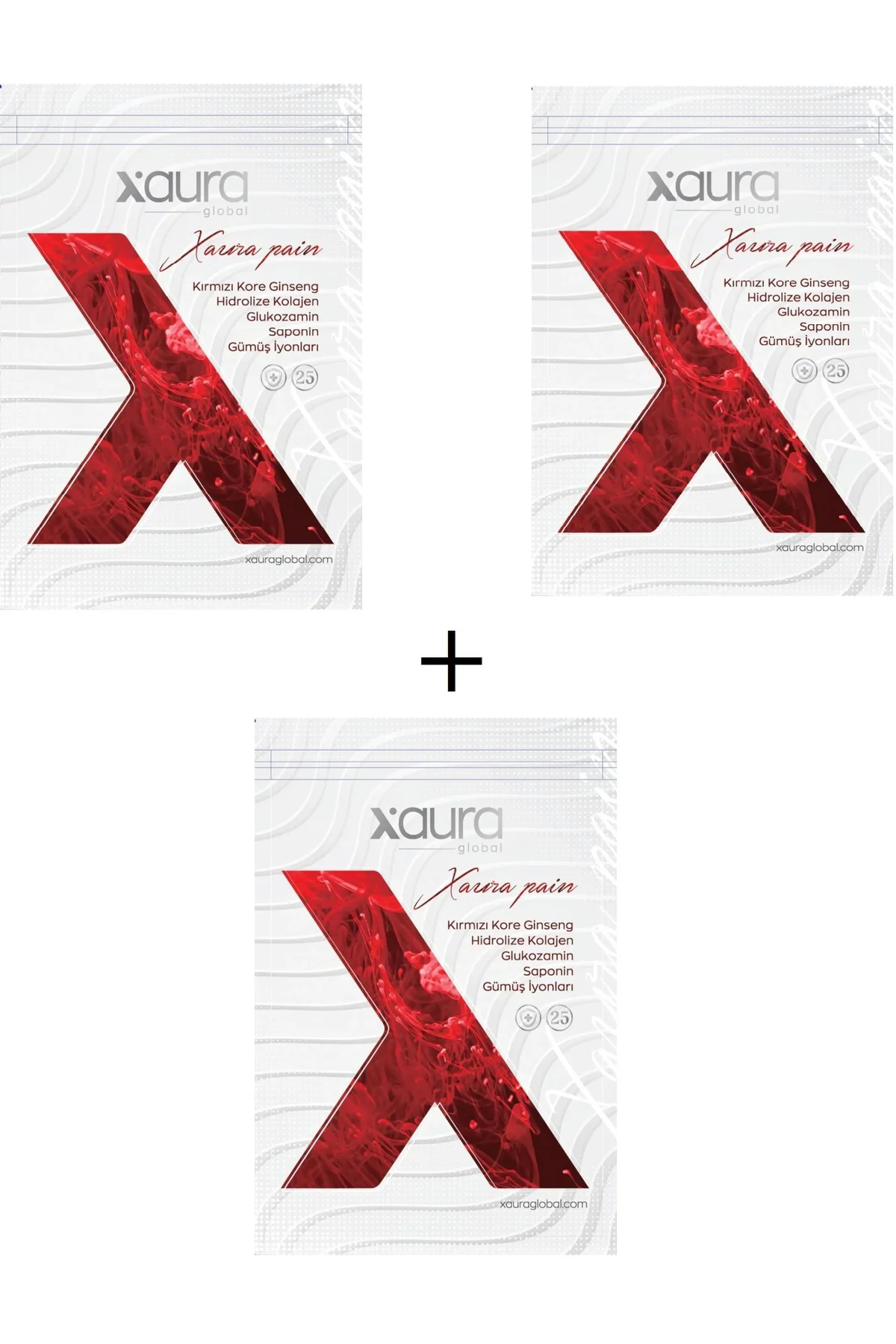 Xaura 3 Adet Pain Global Transdermal Bant Tts