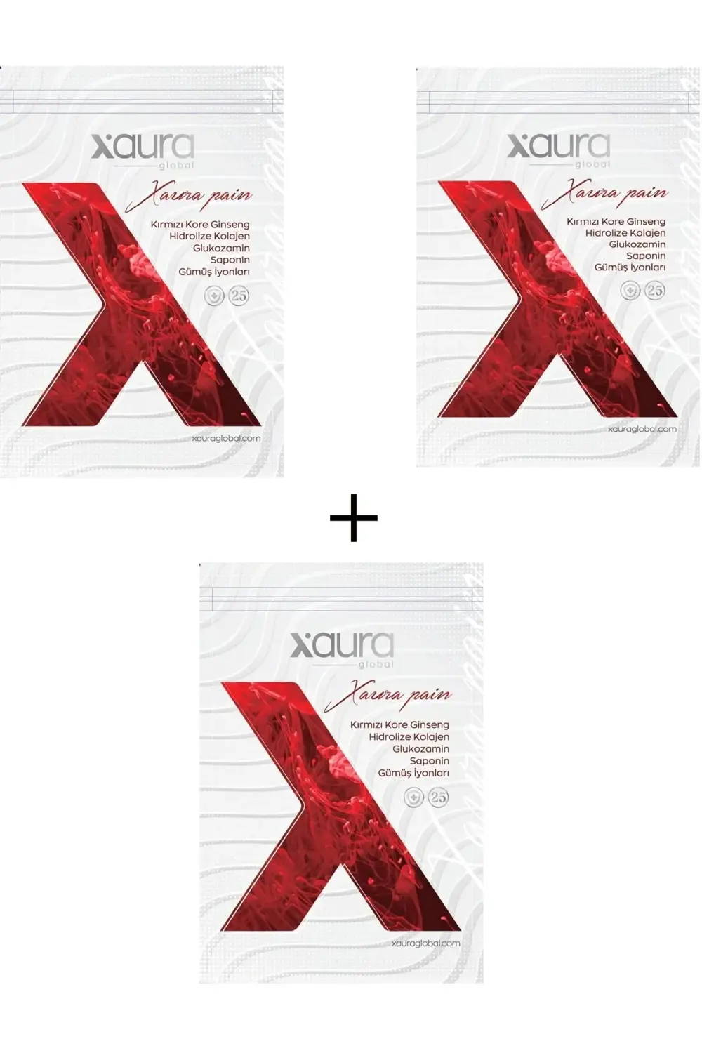 Xaura 3 Adet Pain Global Transdermal Bant Tts