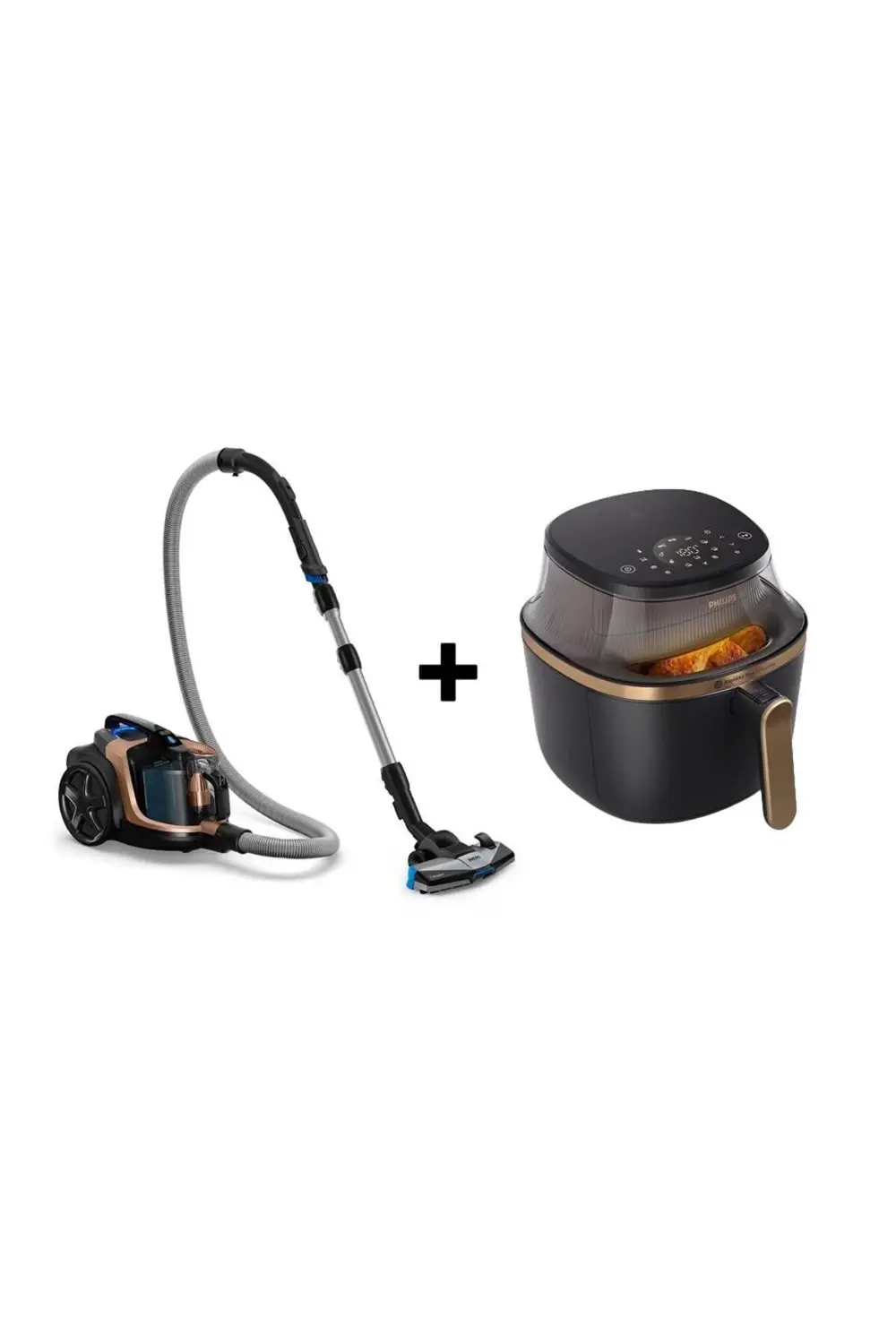 XB7151 + NA322 Toz Torbasız Süpürge / Airfryer Set