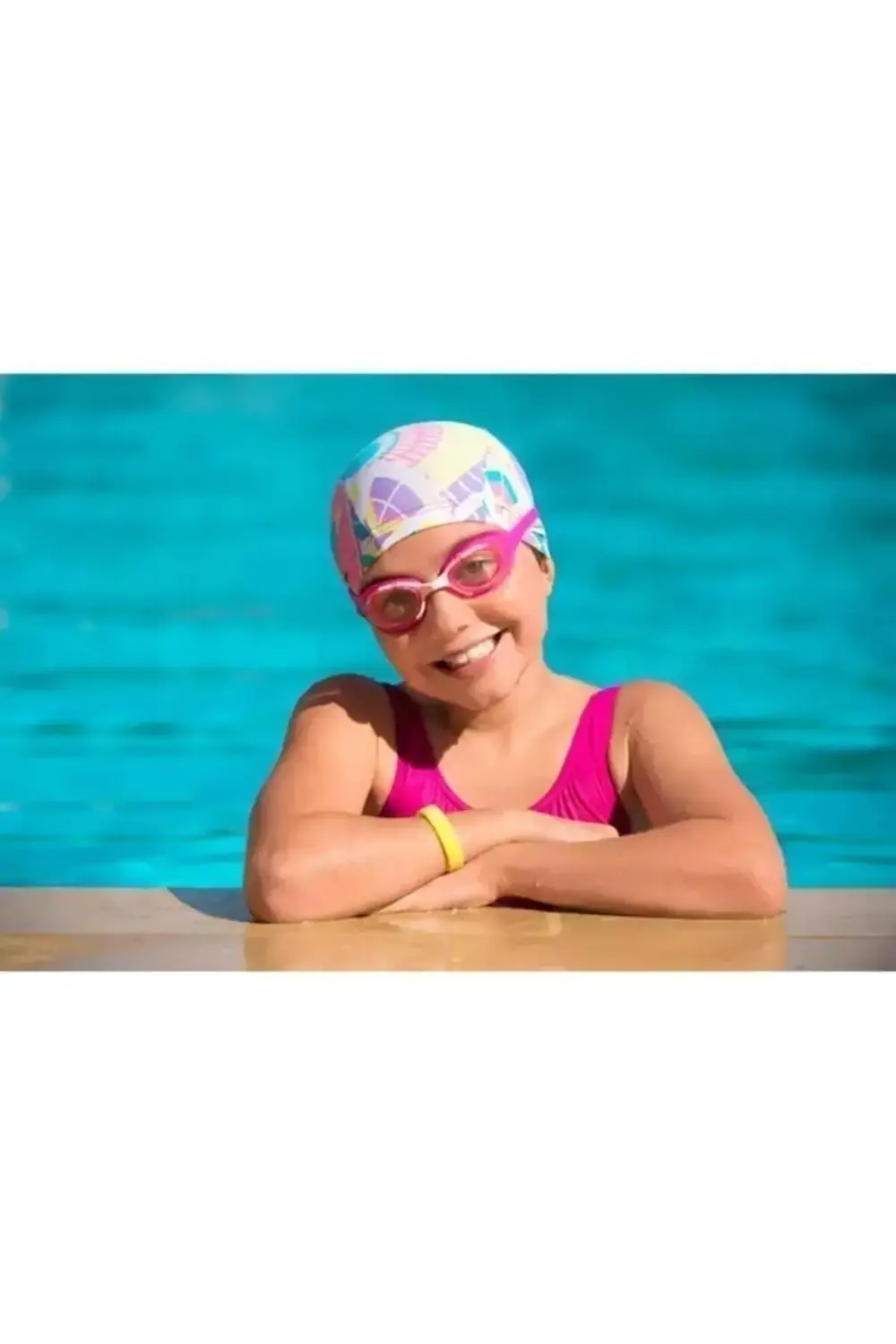 - Xbase S Boy Pembe Çocuk Yüzücü Gözlüğü