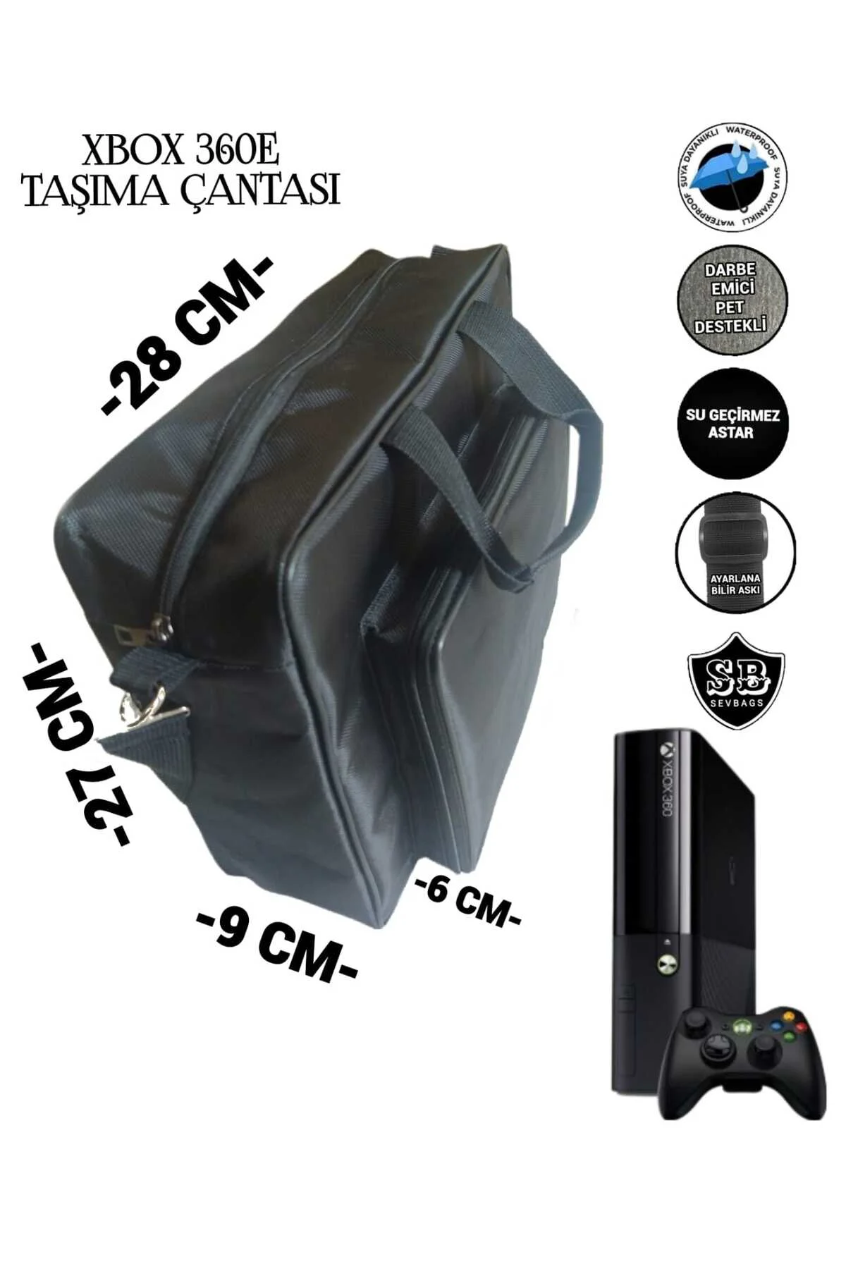 XBOX 360 E TAŞIMA ÇANTASI 600