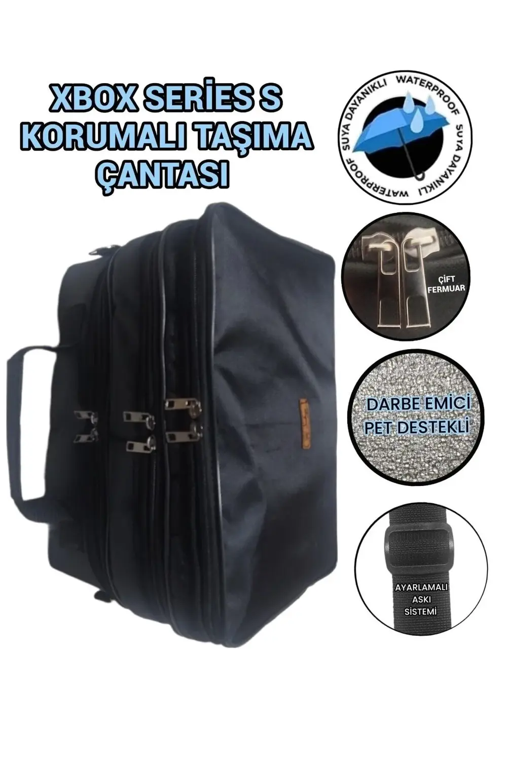 Xbox Series-s Korumalı Taşıma Çantası ( X Büyük Boy )