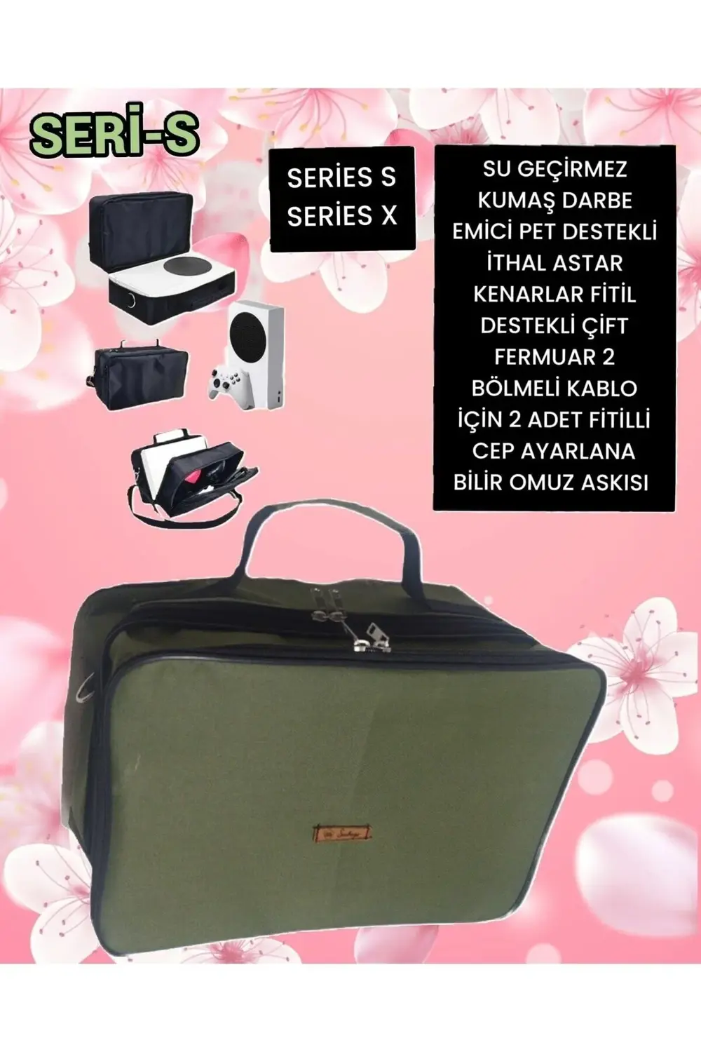 Xbox Taşıma Çantası Series S ( S Küçük Boy )