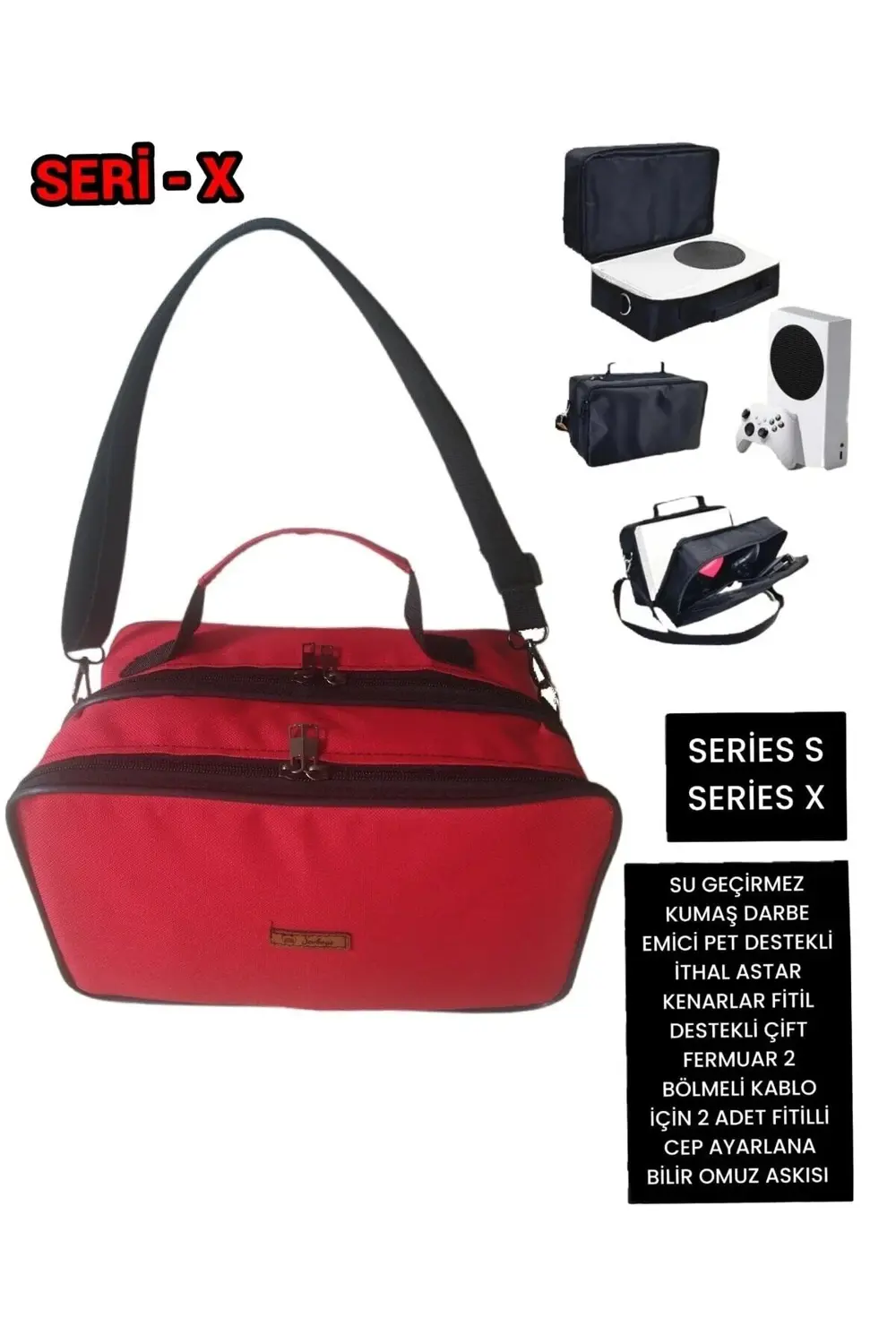 Xbox Taşıma Çantası Series X ( X Büyük Boy )