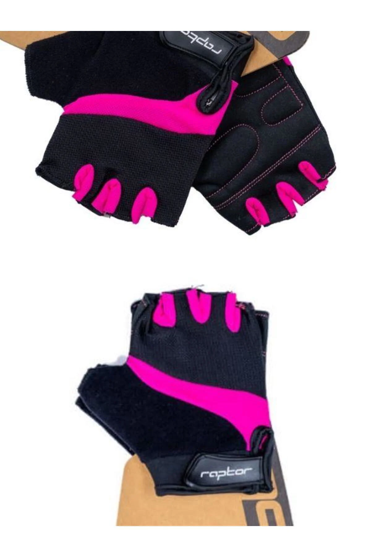 Xc Sport Eldiven Kısa Parmak Bisiklet Eldiveni Mtb Yarım Parmak Eldiven M Beden Pembe
