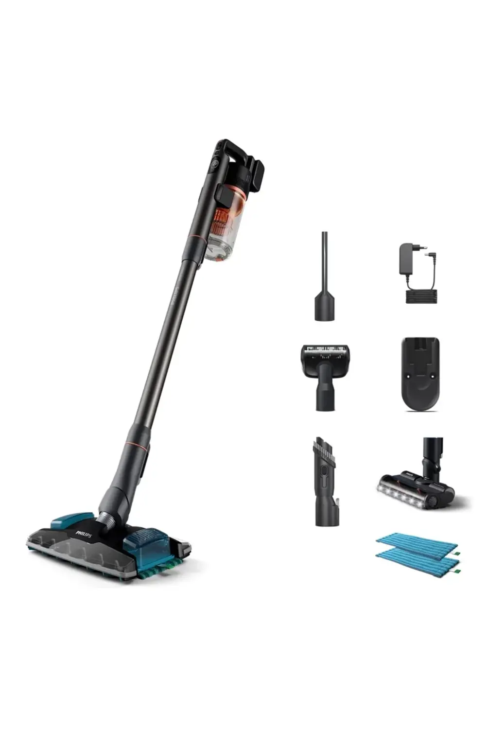 Philips Xc8054/01 Kablosuz Şarjlı Dikey S.Aqua Süpürge