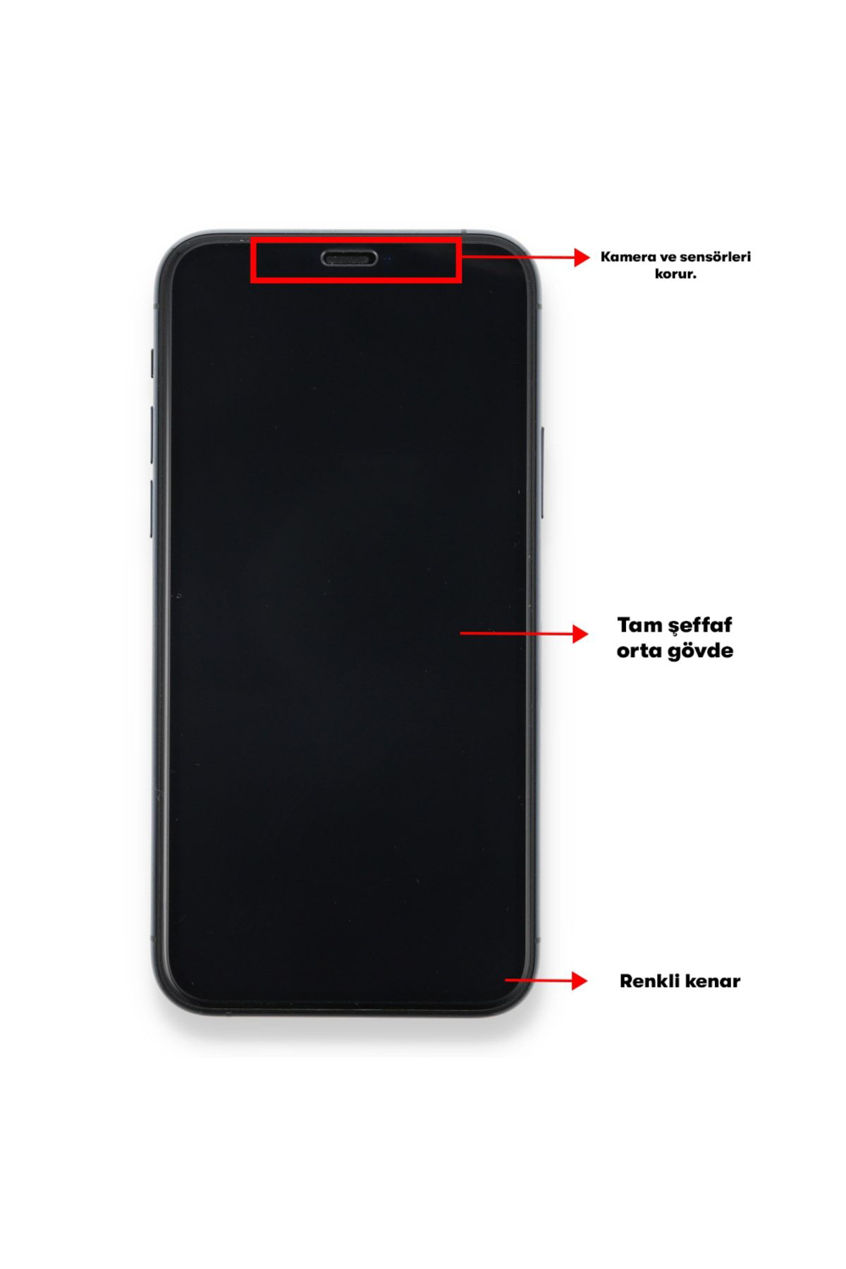 XD Realme C25 Seramik Nano Ekran Koruyucu