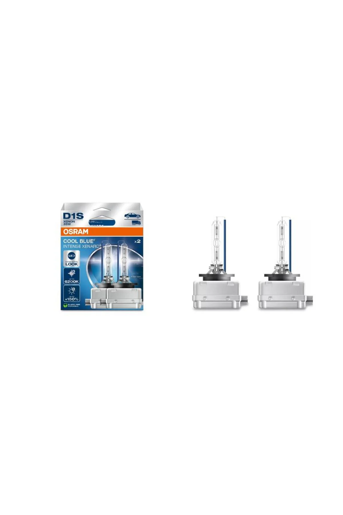 XENON FAR AMPUL İKİLİ 35W D1S PK32D-2 6200K COOL BLUE İNTENSE XENARC 66140CBN-2HB XENON FAR AMPUL İKİLİ 35W D1S PK32D-2 6200K COOL BLUE İNTENSE XENARC 66140CBN-2HB