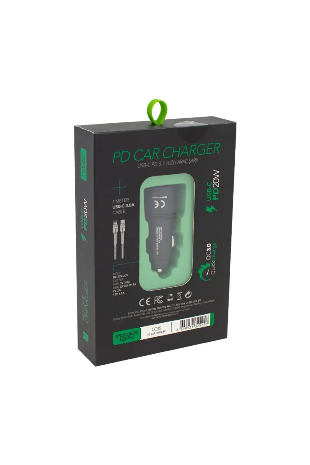 Xform1 Cc35 Yeni Nesil Usb-c (İPHONE TO TYPE-C) Araç Şarj Seti (P