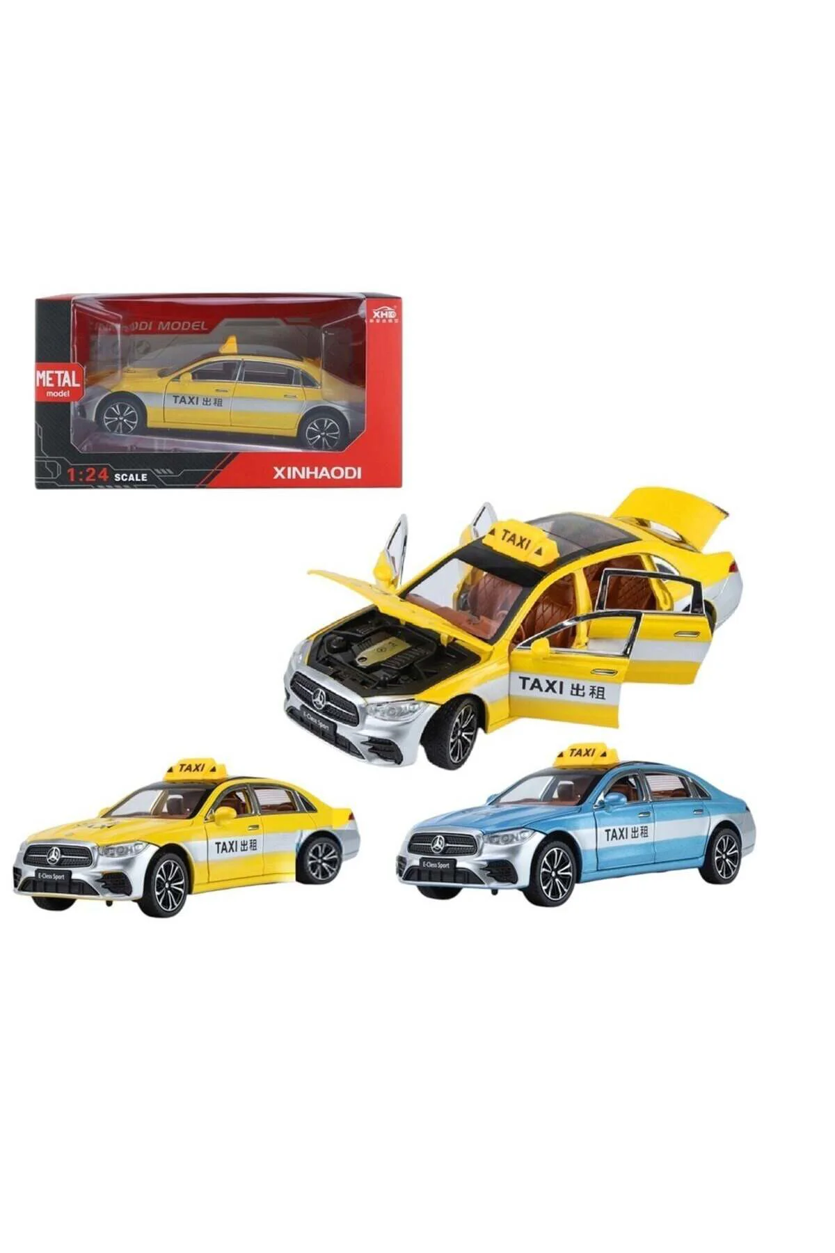 XHD-C2426 KUT C-B 1 24 IŞIKLI VE SESLİ MRS TAXI(Belirtilen fiyat, tekli satış için adet fiyatıdır.)