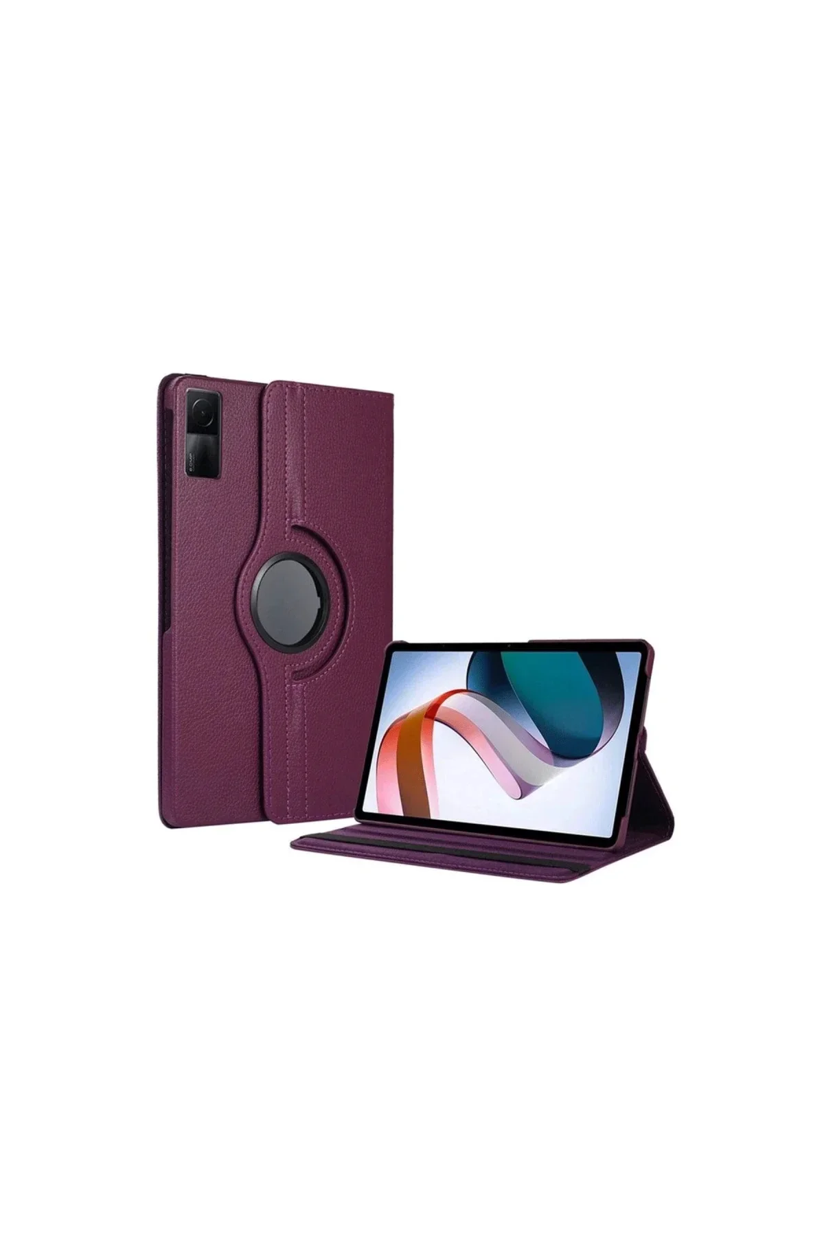 Xiao Red Pad SE 4G Kılıf 360 Tablet Deri Kılıf - Mürdüm Xiao Red Pad SE 4G Kılıf 360 Tablet Deri Kılıf - Mürdüm