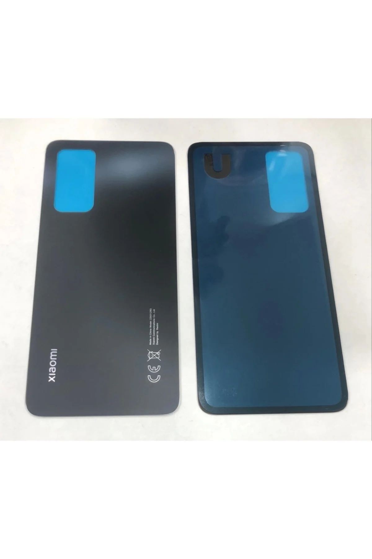 Xiaomi 12 Lite Arka Kapak Pil Kapağı Siyah Xiaomi 12 Lite Arka Kapak Pil Kapağı Siyah