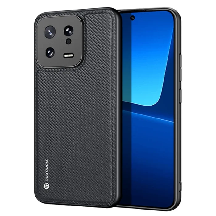 Xiaomi 13 Fino Serisi Premium Dokuma Silikon Kılıf - 5 Katmanlı Darbe Koruması