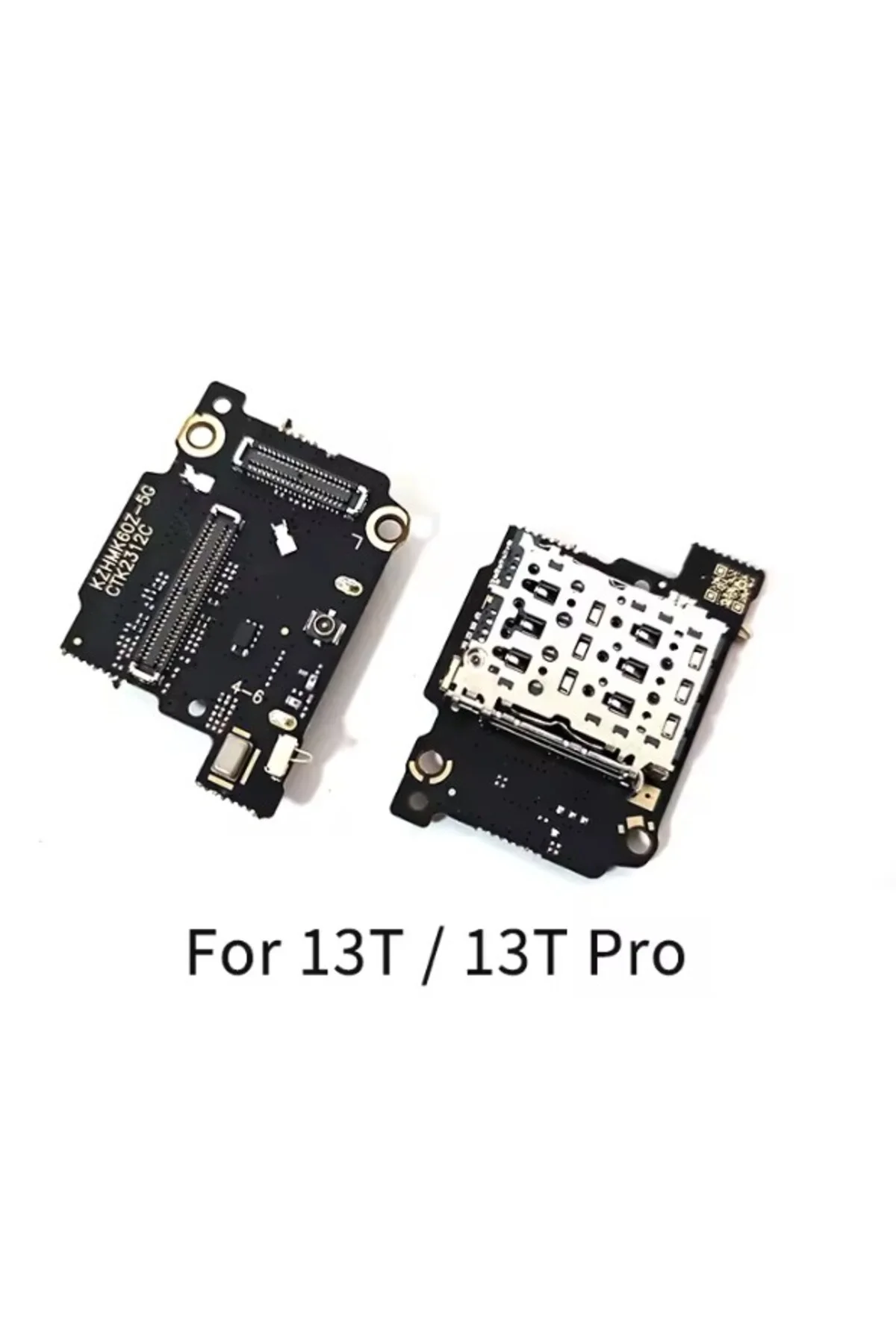 Xiaomi 13T/13T Pro Sim Bordu Sim Kart Okuyucu Tepsi Mikro SD Hafıza Kartı Tutucu Yuvası Flex Kablo
