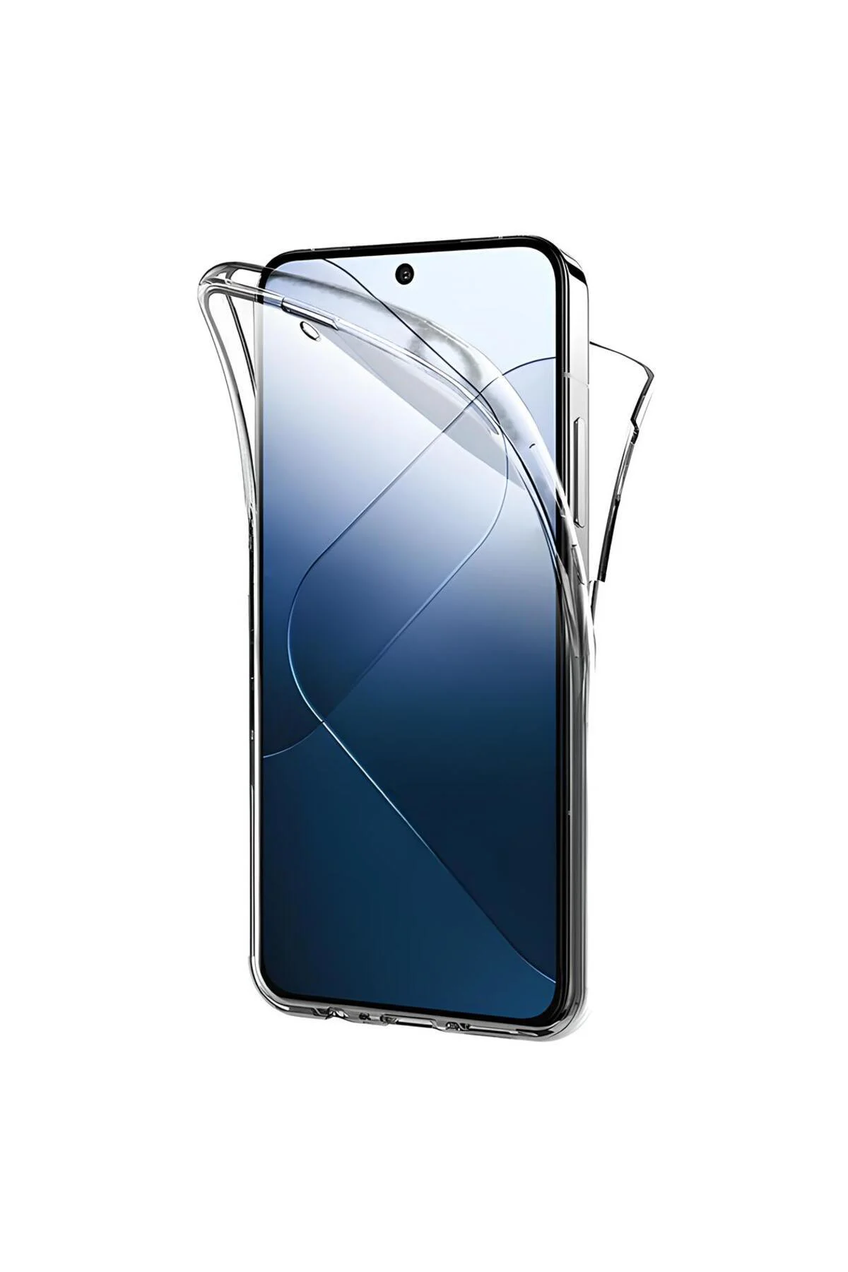 Xiaomi 14 Çift Taraflı Silikon Kılıf