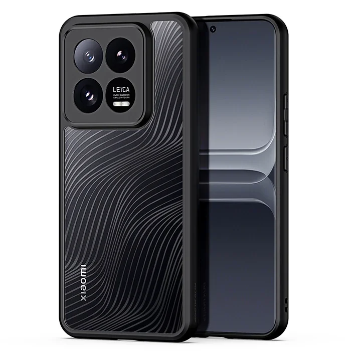 Xiaomi 14 Pro Kılıfı - Darbeye Dayanıklı Buzlu Sert PC-TPU