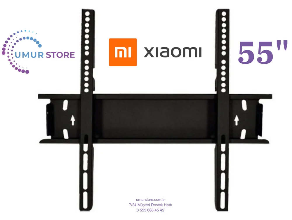 Xiaomi A 55 2026-4K Ultra HD Uyumlu Lcd Led TV Sabit Duvar Askı A
