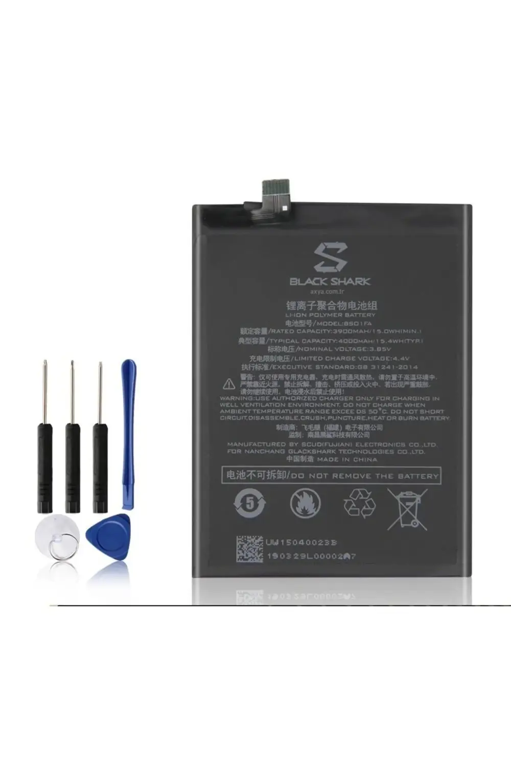 Xiaomi Black Shark 1 Pil Batarya Bs01fa Ve Tamir Seti