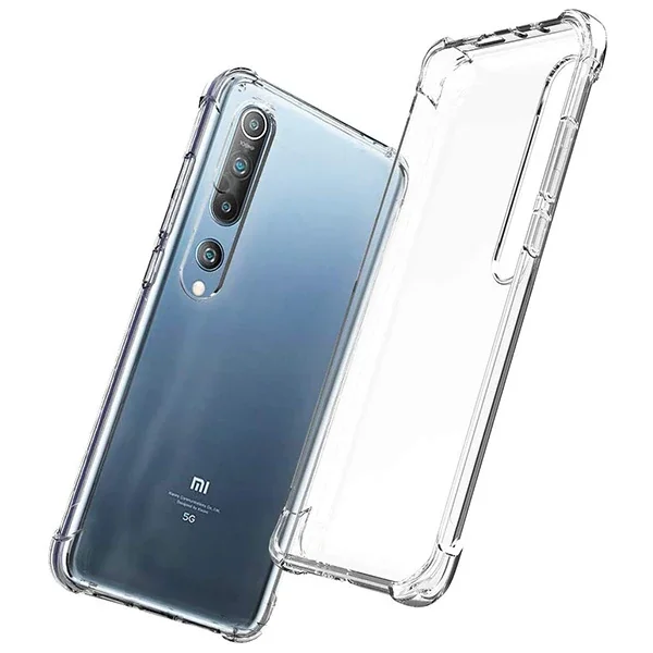 Xiaomi Mi 10 / 10 Pro Darbe Emici Silikon Kılıf - Ultra Koruyucu Anti-Drop