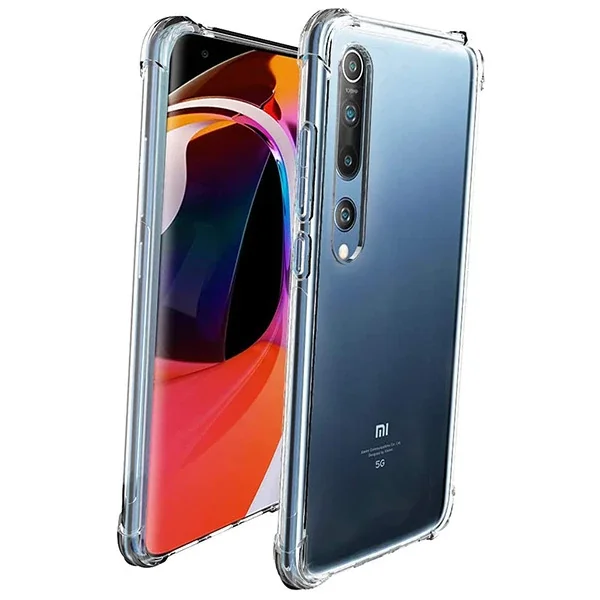 Xiaomi Mi 10 / 10 Pro Darbe Emici Silikon Kılıf - Ultra Koruyucu Anti-Drop