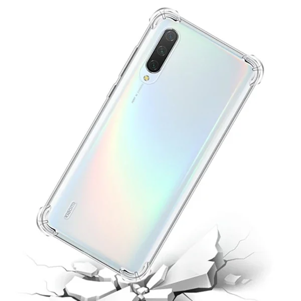 Xiaomi Mi 10 5G Anti-Drop Şok Emici Silikon Kılıf - 1.5mm TPU Koruma