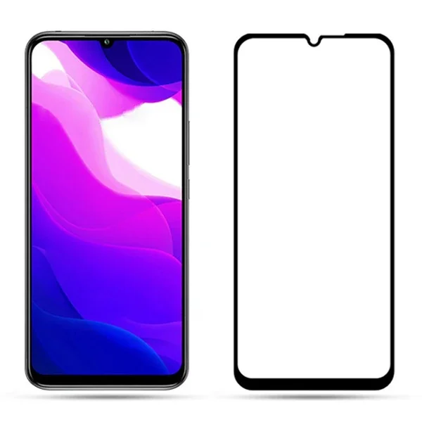 Xiaomi Mi 10 Lite 3D Full Temperli Cam Ekran Koruyucu - Darbeye Dayanıklı 9H Sertlikte