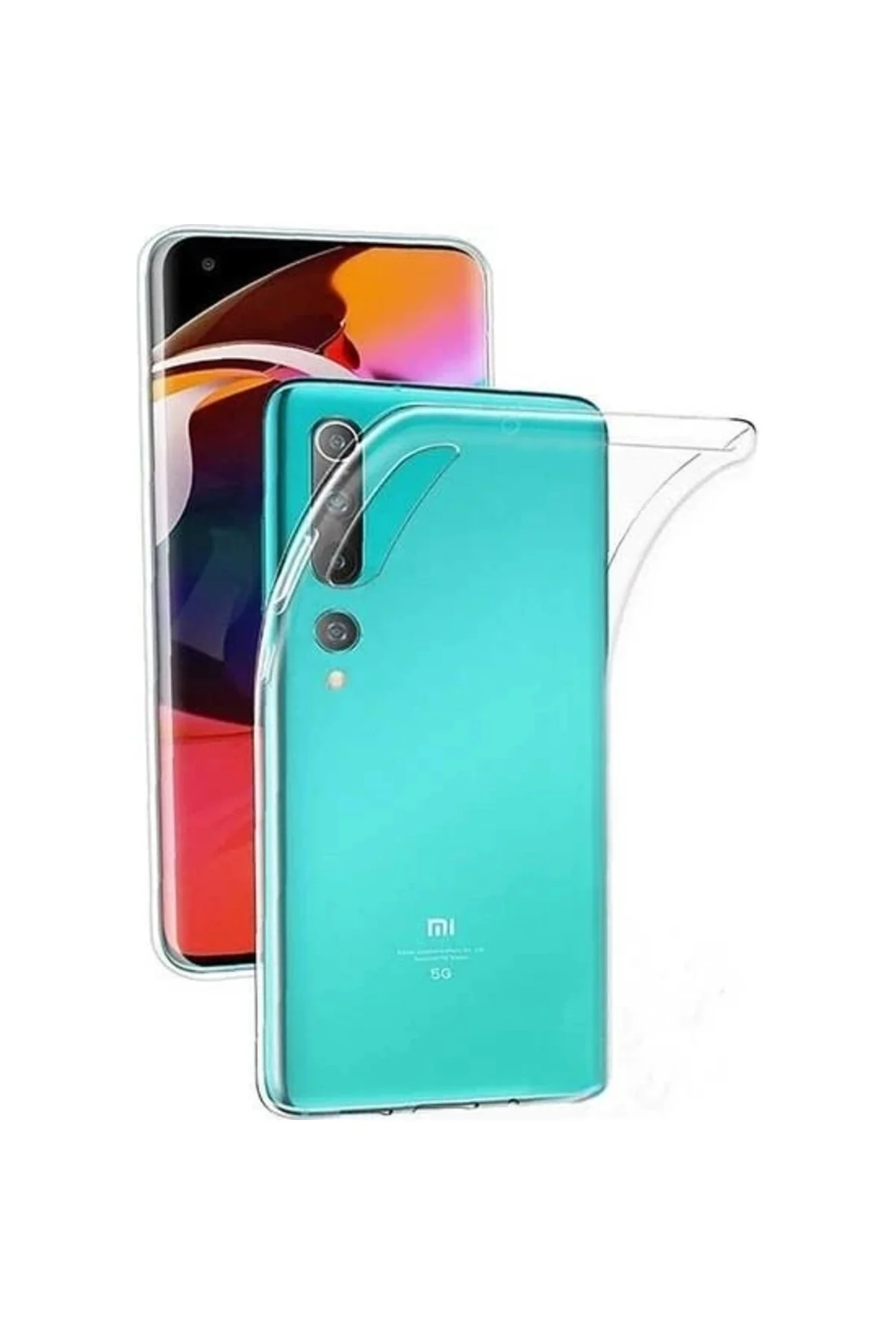 Xiaomi Mi 10 Pro 2.0 MM Korumalı Şeffaf Silikon Kılıf