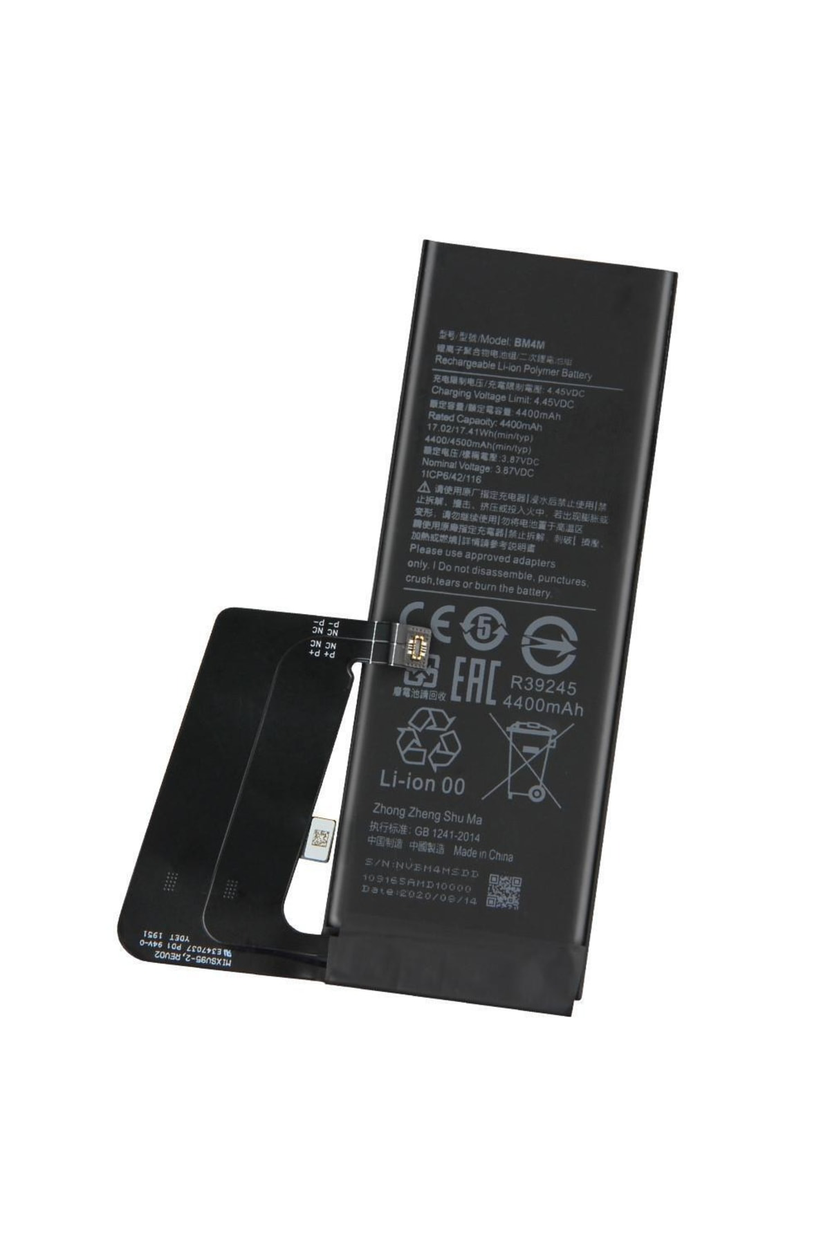 Axya Xiaomi Mi 10 Pro Pil Batarya Bm4v