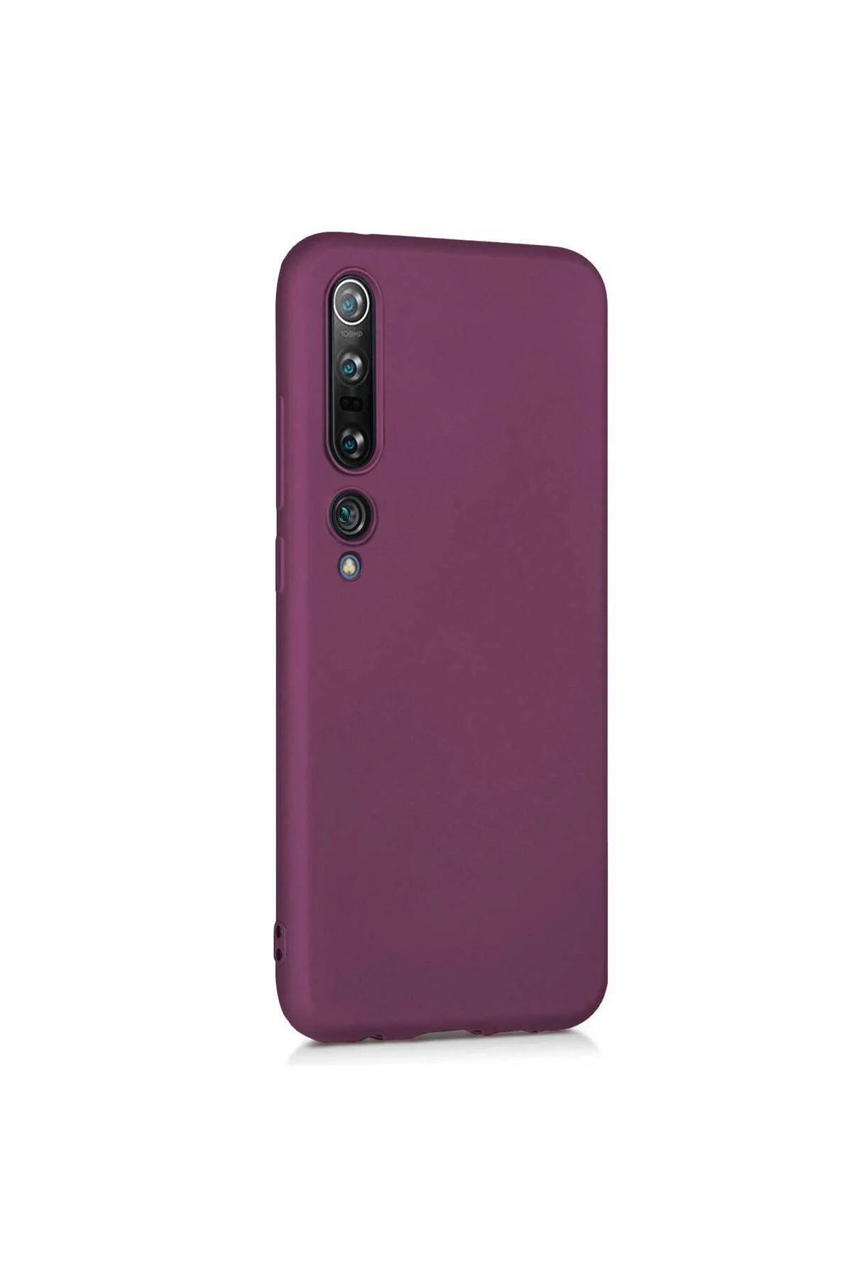 Xiaomi Mi 10 Pro Premium Silikon Kılıf Mor