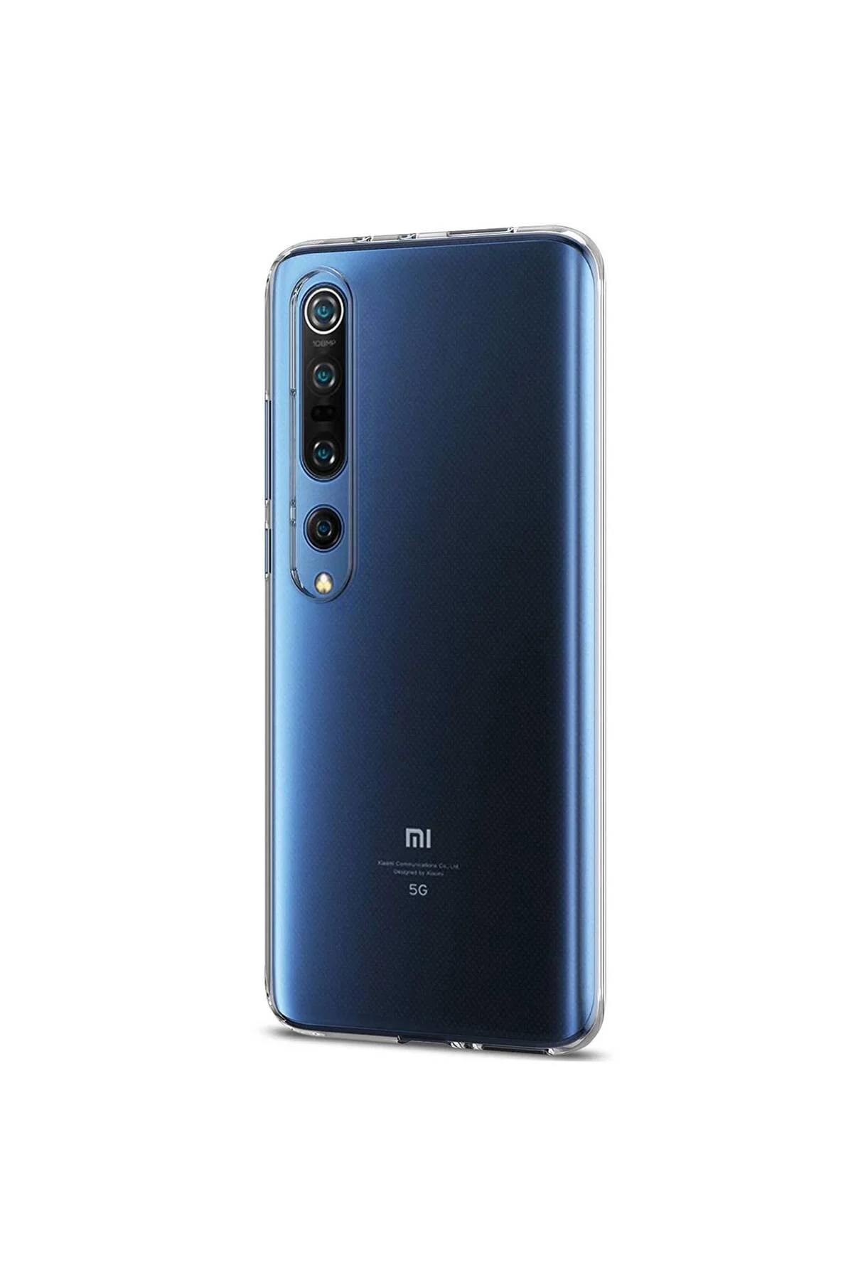 Xiaomi Mi 10 Pro Premium Silikon Kılıf Şeffaf