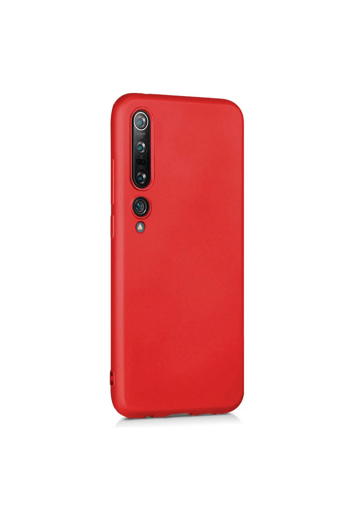 Xiaomi Mi 10 Pro Premium Silikon Kılıf Bordo