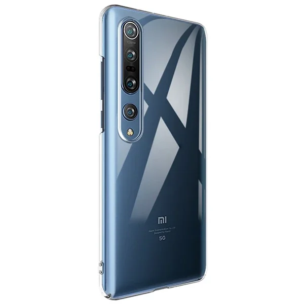 Xiaomi Mi 10/10 Pro Kamera Korumalı Silikon Kılıf - Şok Emici Darbe Önleyici