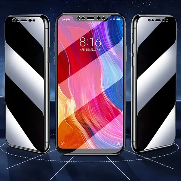 Xiaomi Mi 10T-10T Pro 3D Full Privacy Gizlilik Tempered Cam Ekran Koruyucu-1852