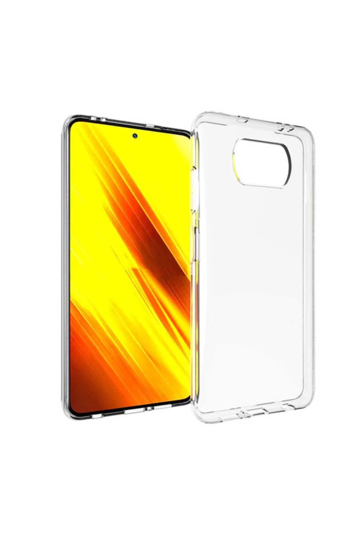 Xiaomi Mi 10T 2.0 MM Korumalı Silikon Kılıf Şeffaf