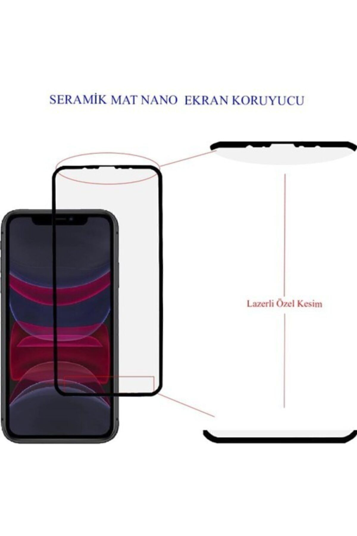 Xiaomi Mi 10t Cam Koruyucu Mat Seramik Nano 9d Ekranı Tam Kaplaya