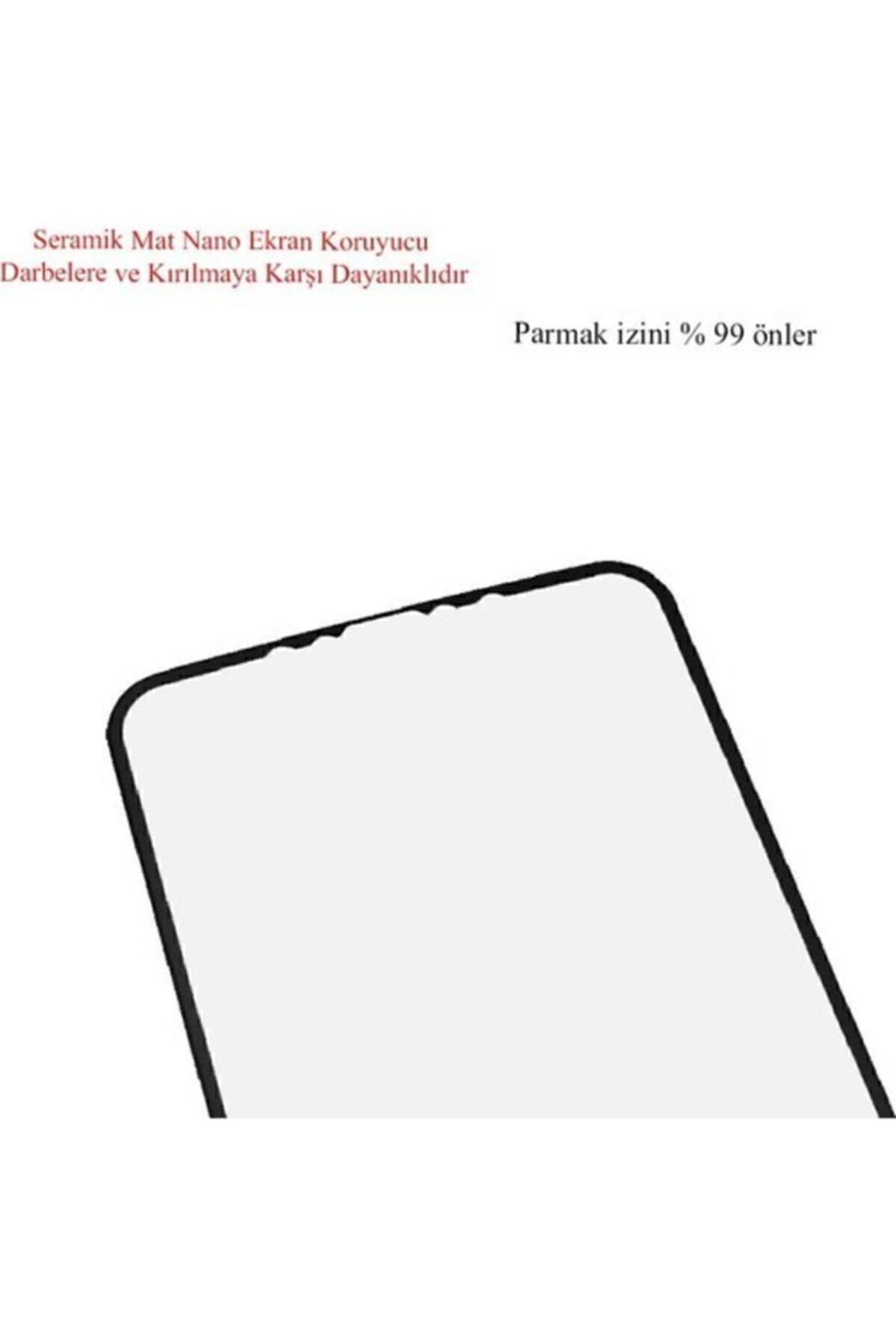 Xiaomi Mi 10t Cam Koruyucu Mat Seramik Nano 9d Ekranı Tam Kaplaya