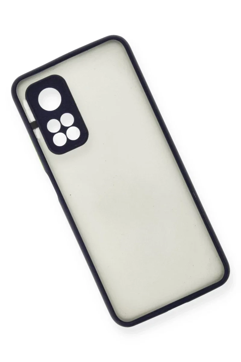 Xiaomi Mi 10T Kılıf Montreal Silikon Kapak - Lacivert