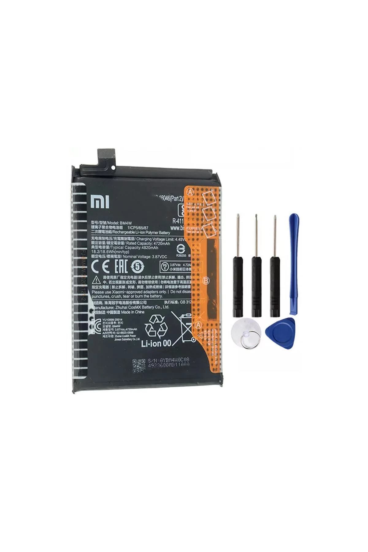 Xiaomi Mi 10t Lite 5g Pil Batarya Bm4w Ve Tamir Set