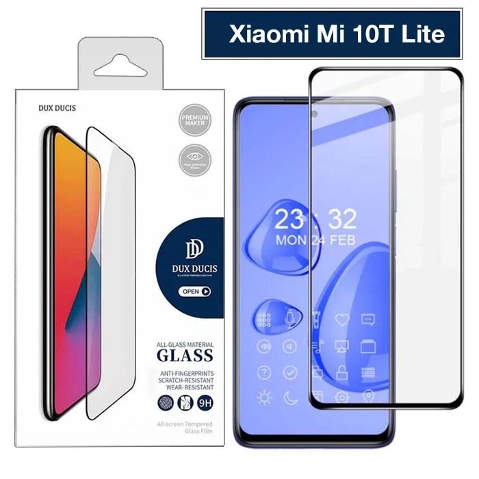 Xiaomi Mi 10T Lite 9D Tam Kaplama 9H Kırılmaz Cam Ekran Koruyucu - Mavi Işık Filtreli