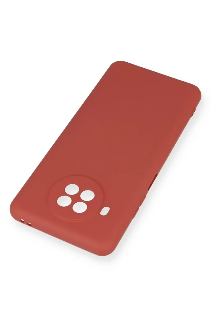 Xiaomi Mi 10T Lite Kılıf Nano içi Kadife Silikon - Kiremit Xiaomi Mi 10T Lite Kılıf Nano içi Kadife Silikon - Kiremit
