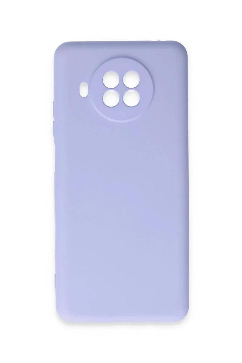 Xiaomi Mi 10T Lite Kılıf Nano içi Kadife Silikon - Lila Xiaomi Mi 10T Lite Kılıf Nano içi Kadife Silikon - Lila