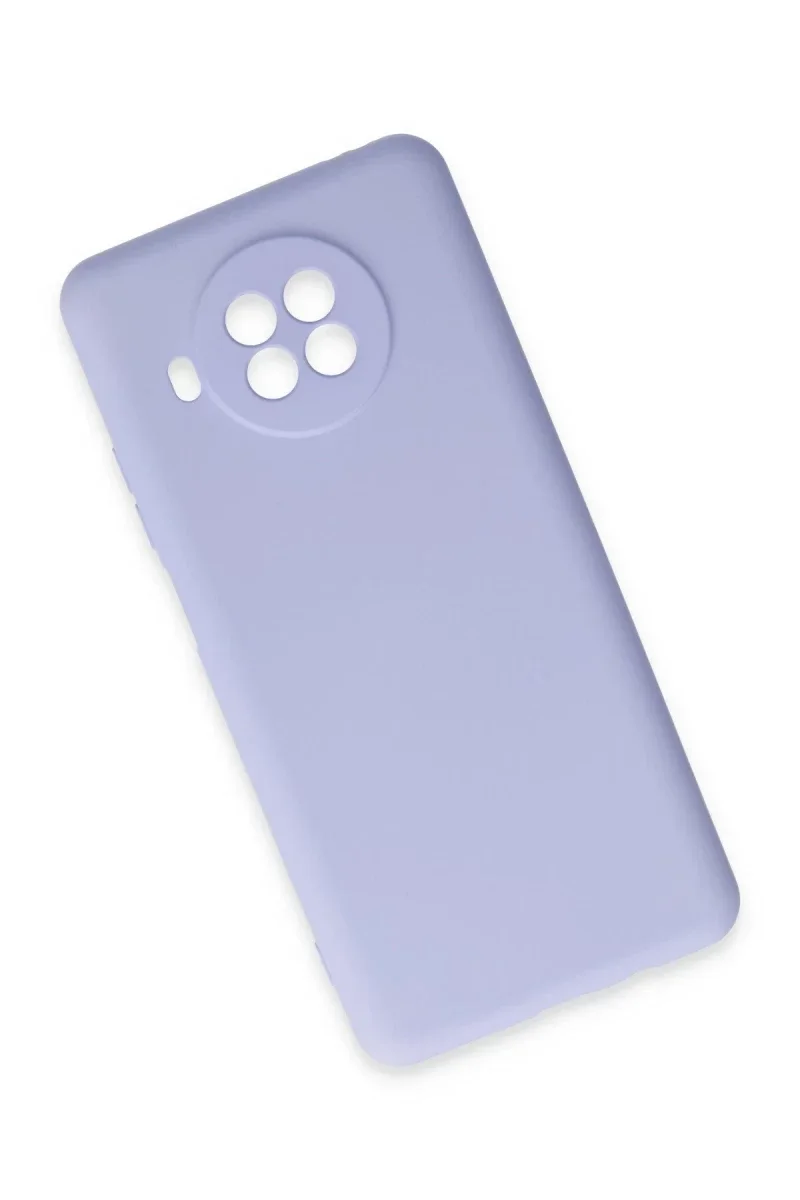Xiaomi Mi 10T Lite Kılıf Nano içi Kadife Silikon - Lila Xiaomi Mi 10T Lite Kılıf Nano içi Kadife Silikon - Lila