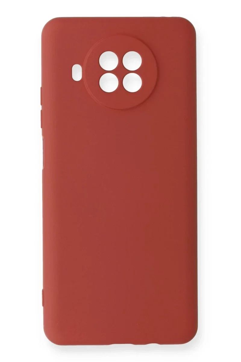 Xiaomi Mi 10T Lite Kılıf Nano içi Kadife Silikon - Kiremit Xiaomi Mi 10T Lite Kılıf Nano içi Kadife Silikon - Kiremit